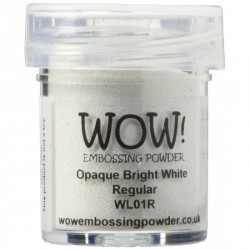 WoW Embossing Powder - Ultra Glossy Opaque White